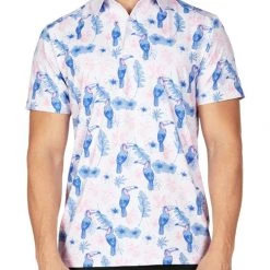 Tipsy Elves Men's Toucan Tango Golf Polo