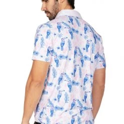 Tipsy Elves Men's Toucan Tango Golf Polo