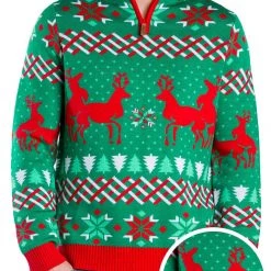 Tipsy Elves Men's Christmas Passion Ugly Christmas Sweater