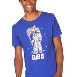 Tipsy Elves Men's Dibs Tee Patriotic