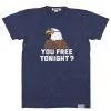 Tipsy Elves Patriotic Men's You Free Tonight? Tee