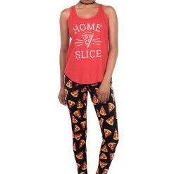 Tipsy Elves Women's Home Slice Pizza Tank Top