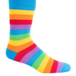 Tipsy Elves Rainbow Socks - Men's Cut