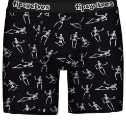 Tipsy Elves Men's Skeleton Boxer Briefs
