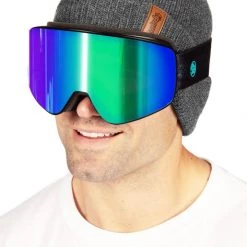 Tipsy Elves Teal Tundra CASCADE Snow Goggles