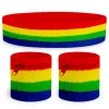 Tipsy Elves Trailblazer Zippered Sweatband Set Pride & LGBTQ+