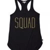 Tipsy Elves Women's Black Squad Tank Top