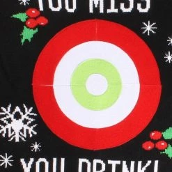 Tipsy Elves Women's Drinking Game Ugly Christmas Sweater