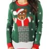 Tipsy Elves Women's Beary Stuck Build A Bear Sweater