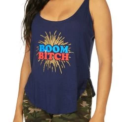Tipsy Elves Women's Boom Bitch Tank Top