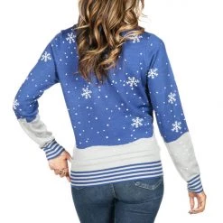 Tipsy Elves Women's Romantic Bumble Ugly Christmas Sweater