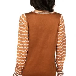 Tipsy Elves Women's Gingerbread House Ugly Christmas Sweater