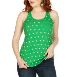 Tipsy Elves Women's Clover Tank Top