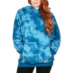 Tipsy Elves Women's Deep Blue Fleece Hoodie