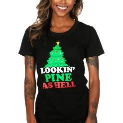Tipsy Elves Women's Lookin' Pine As Hell Tee