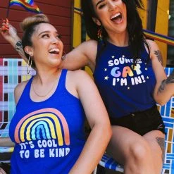 Tipsy Elves Sounds Gay, I'm In Tank Top - Women's Cut