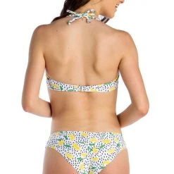 Tipsy Elves Women's Sweet Lemon Bikini Top