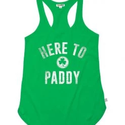 Tipsy Elves Women's Here To Paddy Tank Top