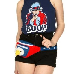 Tipsy Elves Women's Uncle Sam BOOP Tank Top